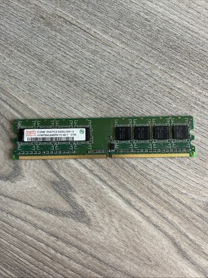 Arbeitsspeicher Hynix - 512 MB 1Rx8 PC2-5300U-555-12
