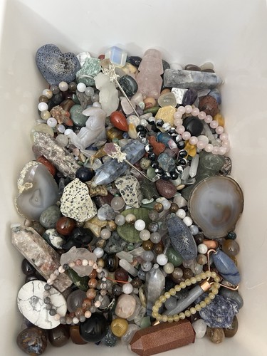Crystals! Mixed Crystals Confetti scoop! Huge scoop! Around 2 lbs! 