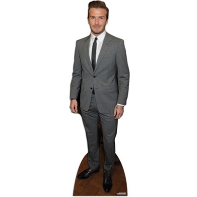 Celebrity Pappaufsteller (Stand Up) - David Beckham (Suit) (179 cm)