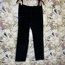 Black velvet Talbots pants velvetpants