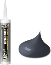 Titebond 61121 Metal Roof Sealant 10.1oz Cartridge Black UV Resistant
