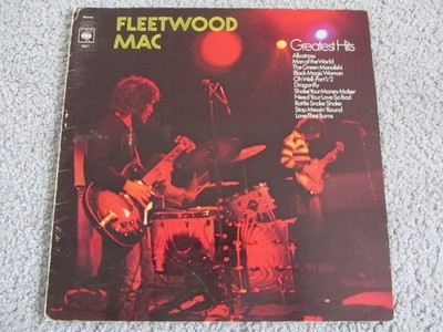 FLEETWOOD MAC - GREATEST HITS : LP 12'' Vinyl FOC CBS S 69011 Orange Label 1971 