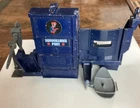 GI Joe Cobra Surveillance Port 1986 Parts and Accessories Incomplete