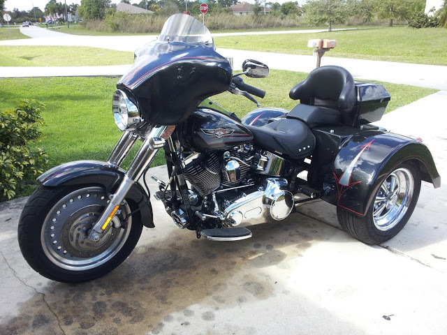 Trike Axle, Swingarm and Body Kit for Harley Davidson Sportster