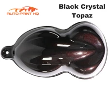 Black Crystal Topaz Basecoat with Reducer Quart (Basecoat Only) Auto Paint Kit