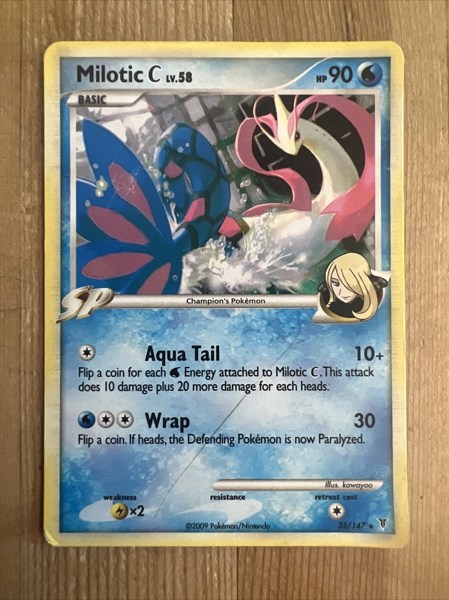 MILOTIC C LV. 58 35/147 Holo Rare Supreme Victors Pokemon MILOTIC C LV. 58 35/147 Holo Rare Supreme Victors Pokemon