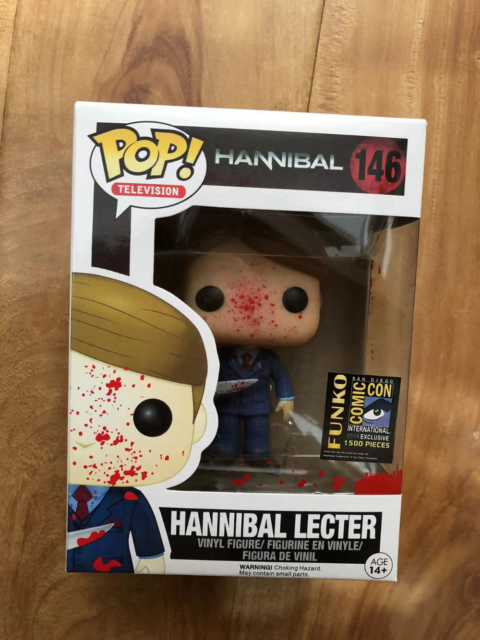 Funko Pop!Hannibal Lecter #146 Vaulted Retired Rare Vinyl “MINT” Funko Pop!Hannibal Lecter #146 Vaulted Retired Rare Vinyl “MINT”
