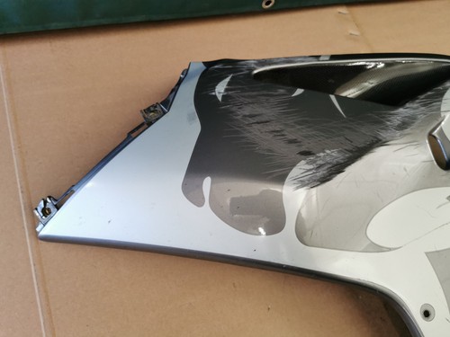 OEM Left Side Fairing Panel in Silver Aprilia RSV 1000 R Factory 2006 - Picture 2 of 19