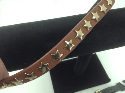 Women's Brown STARS AROUND ME BELT - size 36 - $40 MSRP 