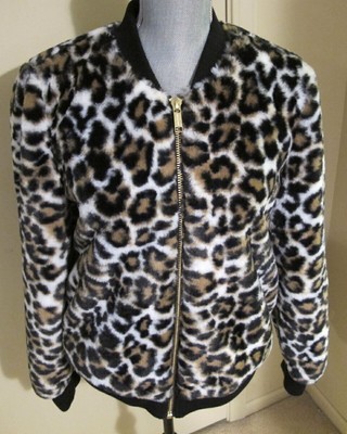 michael kors leopard print jacket