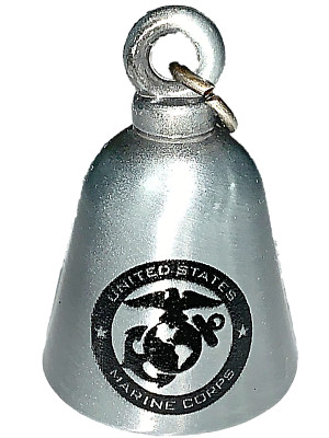 Marine Corps Motorcycle 'Evil Spirits' Biker Guard Bell. Gun Metal Bell