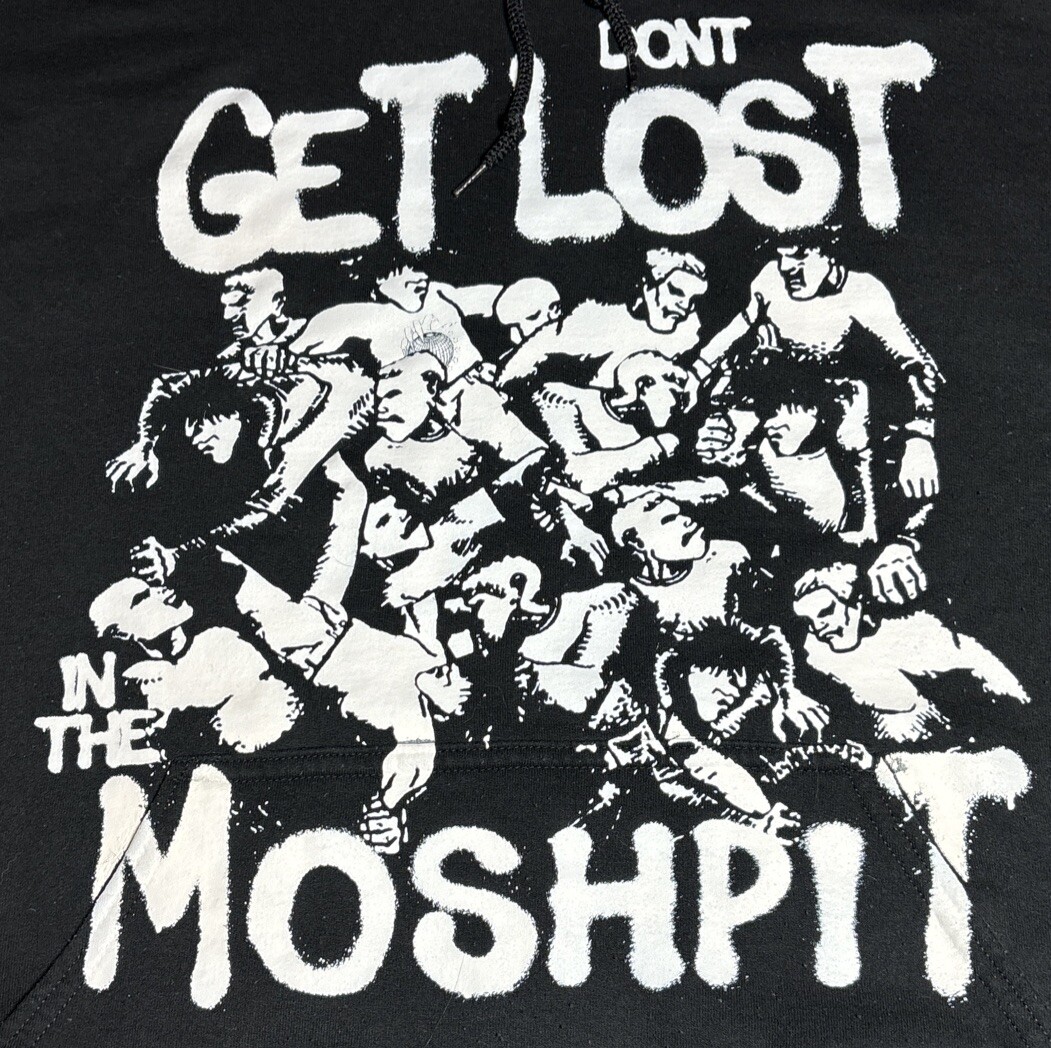 SNOT Don't Get Lost In The Moshpit Tour Hoodie Size XL | eBay