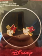 DISNEY Minnie Mouse earrings BRAND NEW SEALED