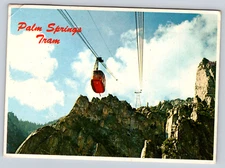 A3 Postcard - Palm Springs Tram Mountain Station 1970s
