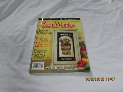 Paint Works Magazin Oktober 2007 mit Muster kostenloser Versand UK