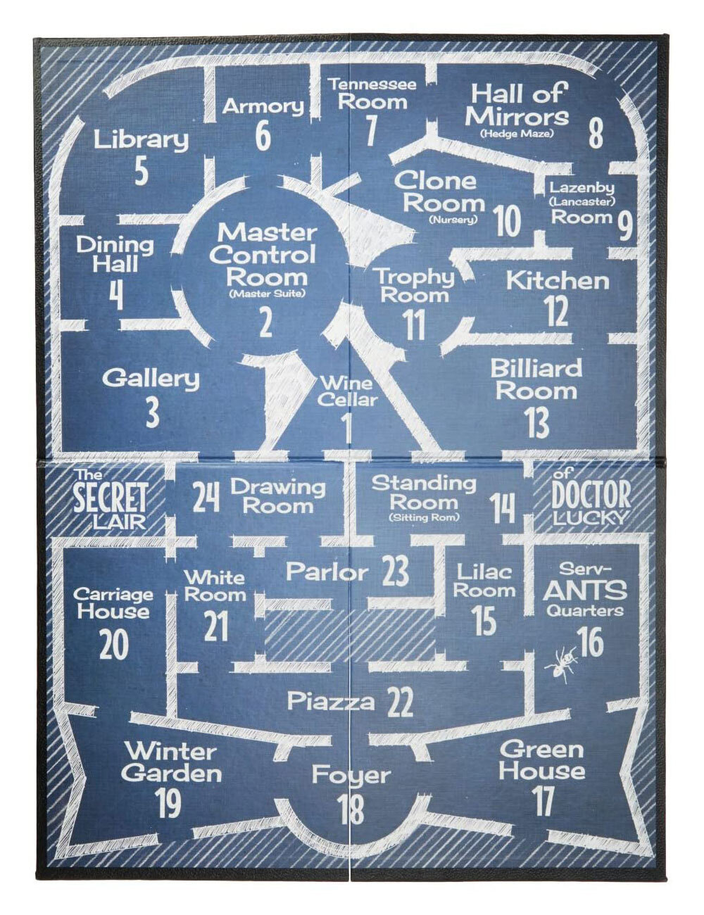 Настольная игра Доктор Лаки: Тайное логово