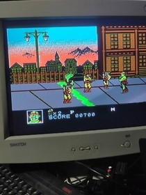 NES FAMICOM TOXIC CRUSADERS (NINJA TURTLES 5) ENGLISH GAME ONLY USED CONDITION