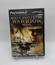 Full Spectrum Warrior (Sony PlayStation 2, 2005)  Tested No Manual