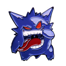 Pokemon GENGAR Metal Enamel Pin Approx. 1.5" Great Graphics