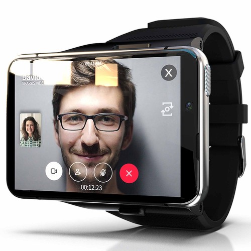 2.88" Larger Screen 4G Smart Watch Android 9.0 Dual Camera WIFI GPS 4+64GB - Picture 2 of 10