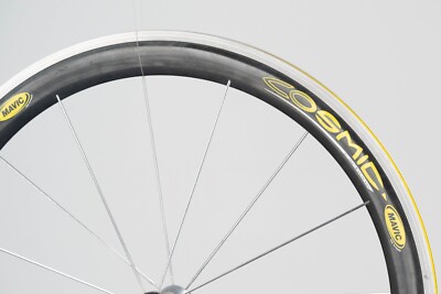 MAVIC COSMIC CARBONE FRONT WHEEL RIM CLINCHER VINTAGE OLD 16 HOLES