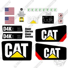Fits Caterpillar D4K2 XL Decal Kit Dozer Safety Decals Crawler (2016)