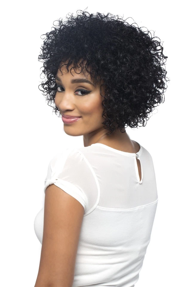 SPRING - VIVICA A FOX BRAZILIAN REMI 100% HUMAN HAIR FULL WIG TIGHT SPIRAL CURL - Image 3 of 4