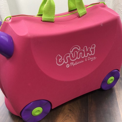 Traveling Suitcase Kids Luggage Pink 