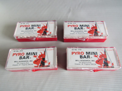 Sealed Lot of 4 Boxes 50 Each Bell Research Pyro Mini Bars Ceramic Kiln # 019  