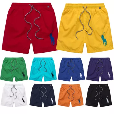 Summer Men s Polo Ralph Lauren Shorts Surfing Quick Dry Sports Beach Pants eBay