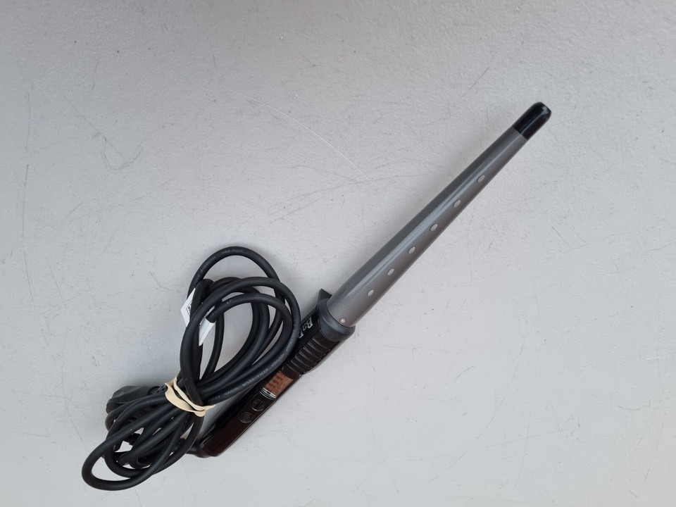 Joblot of 2 BaByliss Pro 2285CU Conical Ceramic Hair Curling Tong