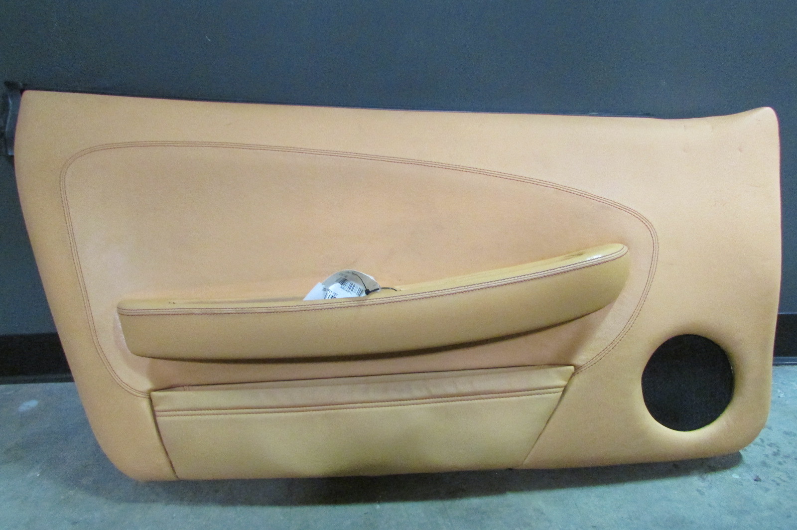 Ferrari F430, LH, Left Front Door Trim Panel, Beige, Used, P/N 68169405