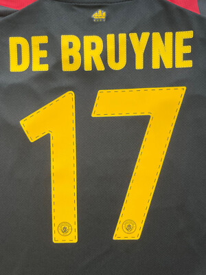 2022-2023 Manchester City DE BRUYNE #17 Away Soccer Jersey