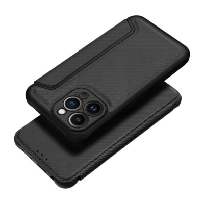 FÜR XIAOMI REDMI 13C - RAZOR Handy Tasche Hülle Case Cover Kunstleder SCHWARZ