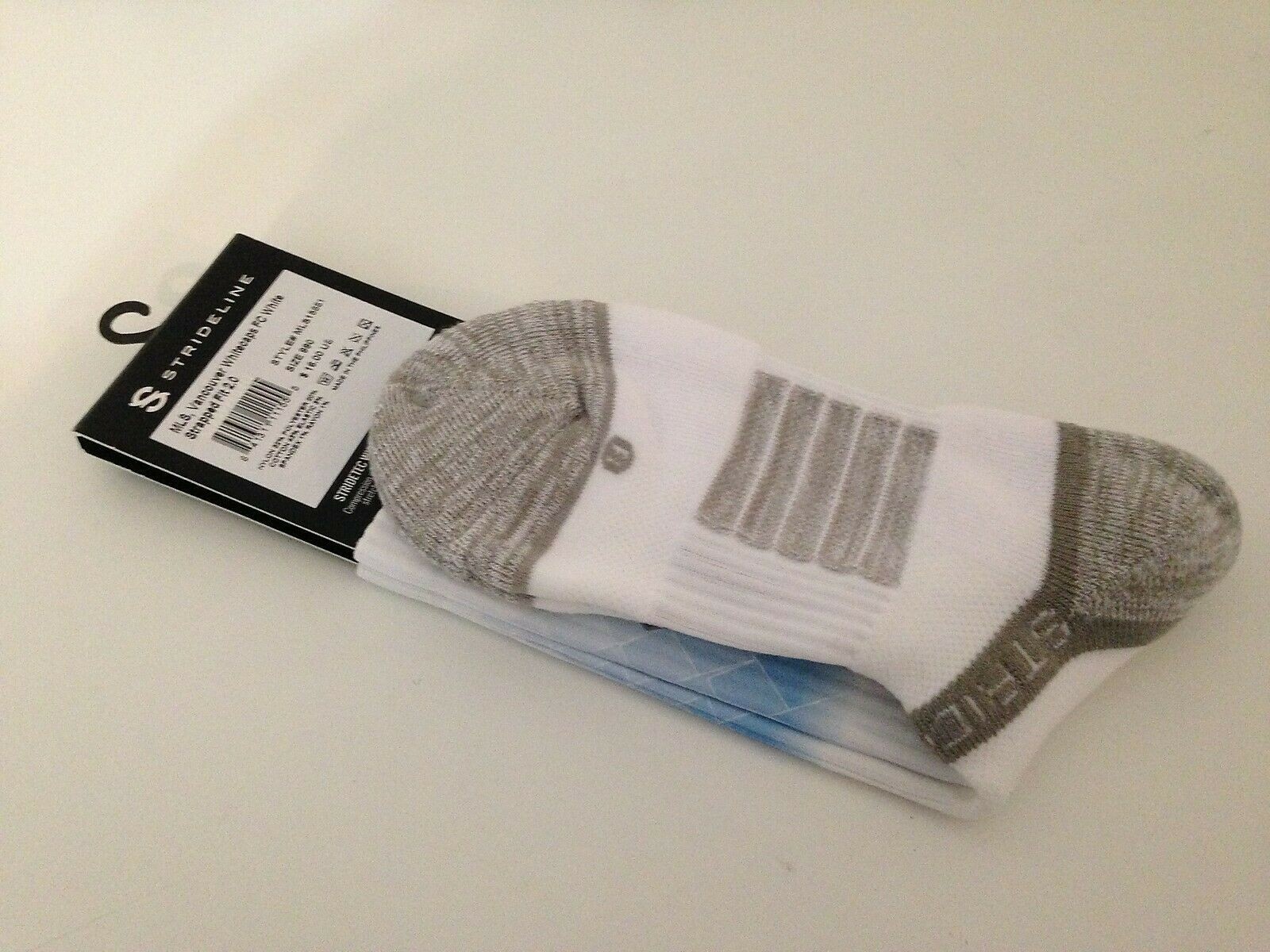 SAOLA Calze Strideline Major League Soccer Vancouver Whitecaps FC Football Club NUOVE!!!