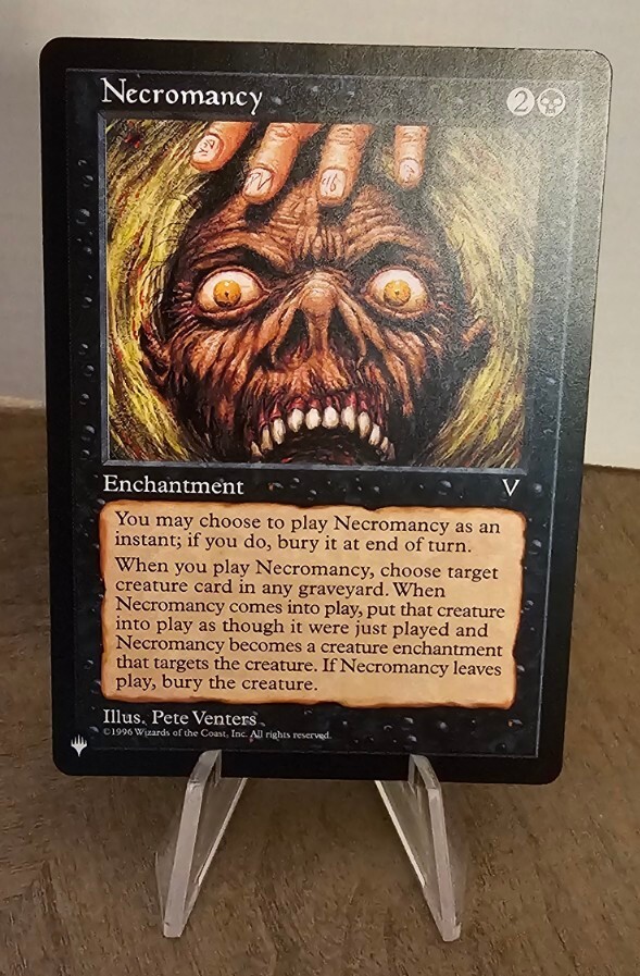 MTG Necromancy The LIst - Visions Regular Uncommon