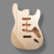 Stratocaster Body | Unfinished | CNC Made in Texas | Made To Order Custom