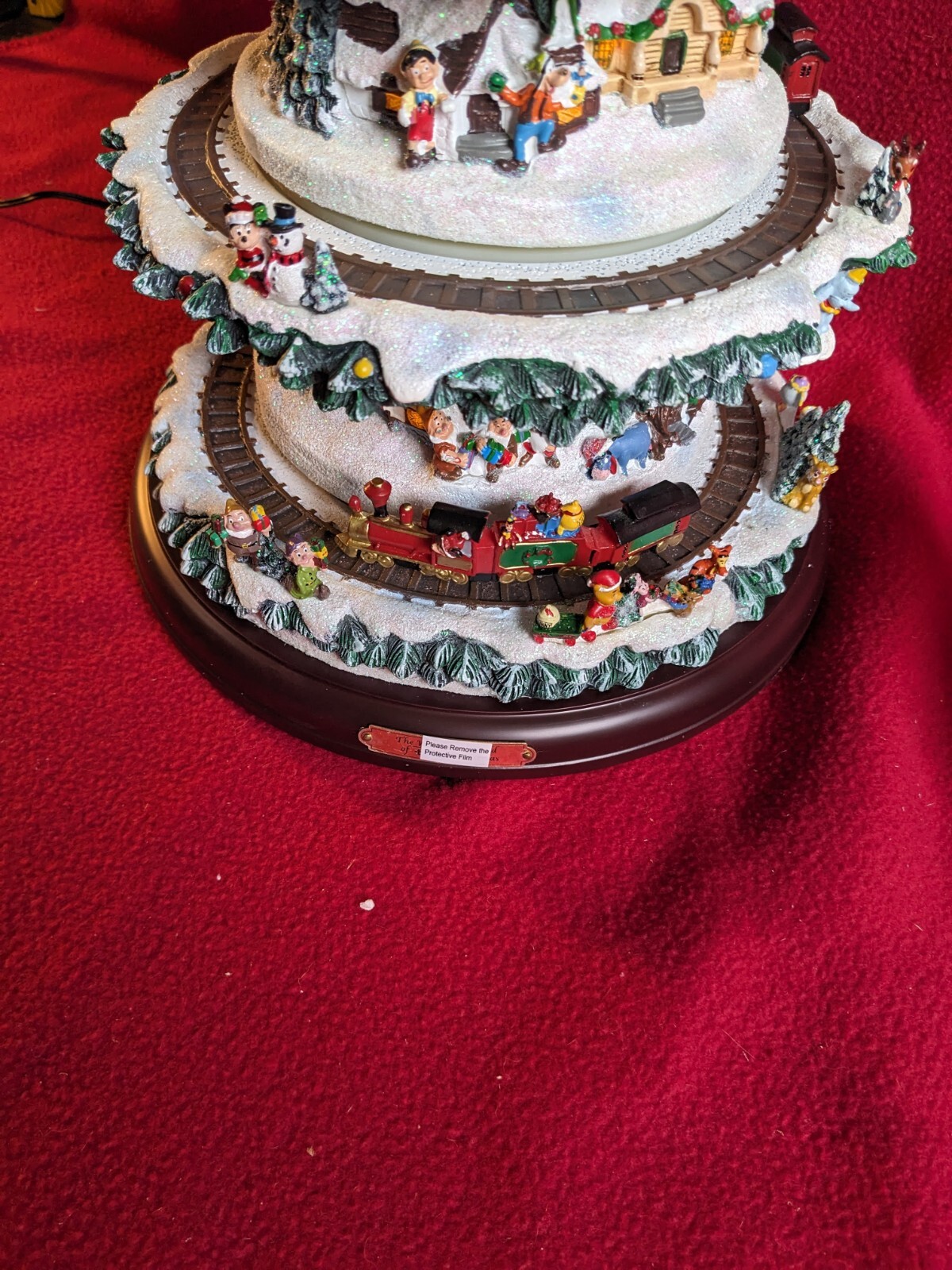 The Bradford Exchange Ultimate Disney 75Character Tabletop Christmas