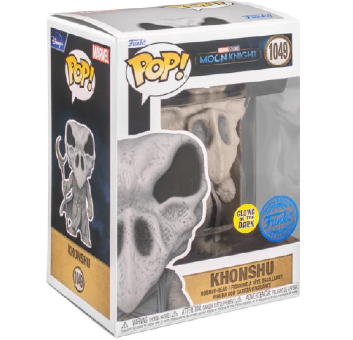 Funko Pop! MOON KNIGHT - KHONSHU #1049 Glow In The Dark