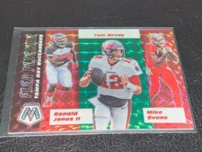 2020 PANINI MOSAIC FLEA FLICKER TAMPA BAY BUCCANEERS GREEN PRIZM