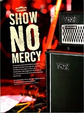 VOX AD 100VTH Amplification Original Vintage Print Ad