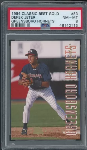 Derek Jeter 1994 Classic Best Gold PRE Rookie #83 PSA NM-MT 8