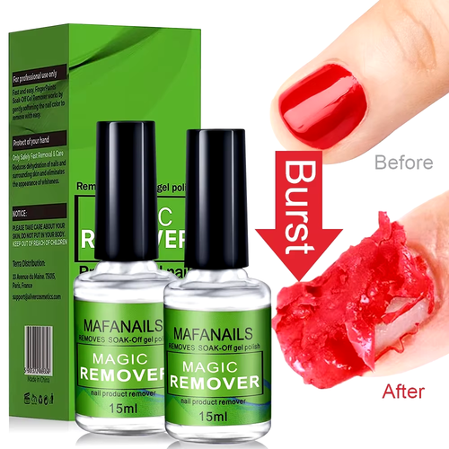 15Ml Magic Remover Nail Gel Polish Remover UV Gel Polish Fast Remove Semi Perman