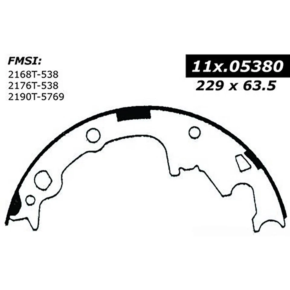 Rear 3X Brake Drum,Drum Brake Shoe Centric fits Dodge Dakota 1991-2002_HL - Image 3 of 4
