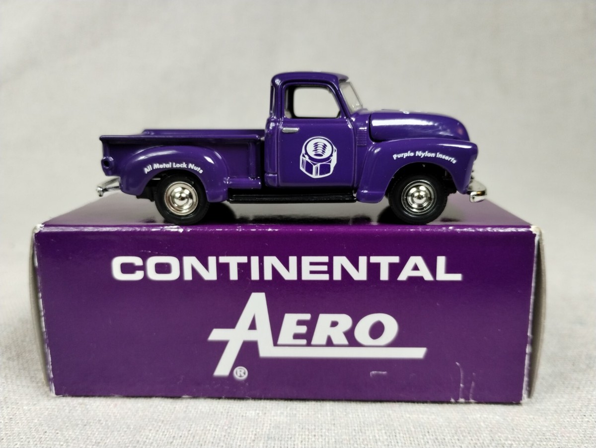RC2 Racing Champions 1950 Chevy Pickup Truck Purple CONTINENTAL 