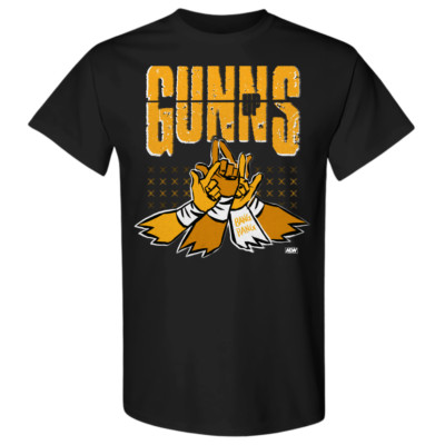 BULLET CLUB GOLD - GUNNS UP AEW Official T-Shirt