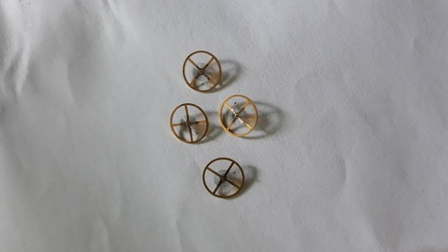 VINTAGE NOS 2609.HA Balance wheel RAKETA cal. 2609.HA USSR 1pcs. ONE watch 2628
