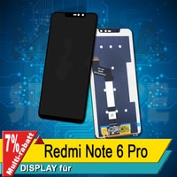Display FüR Xiaomi Redmi Note 6 Pro Komplettes Bildschirm Lcd Touch Schwarz