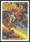 2024 Marvel Masterpieces 92 Platinum Canvas Parallel #92 - Thor