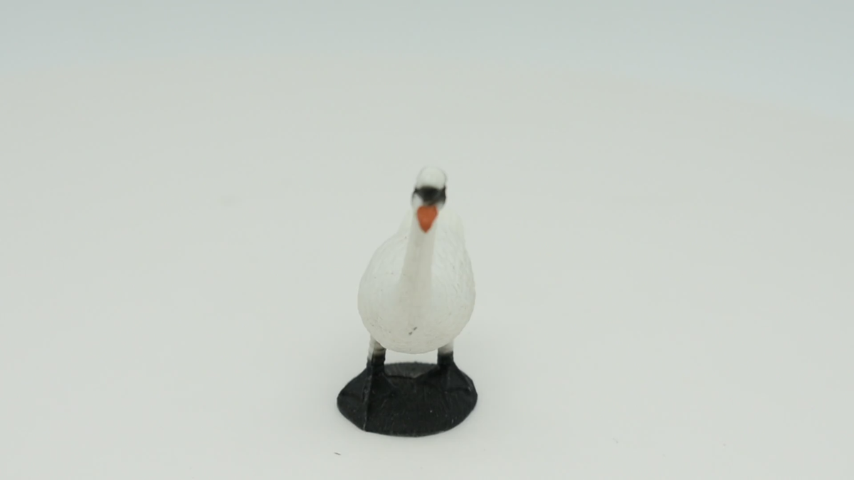 Swan, Toy Bird, Very Nice Plastic Model 2